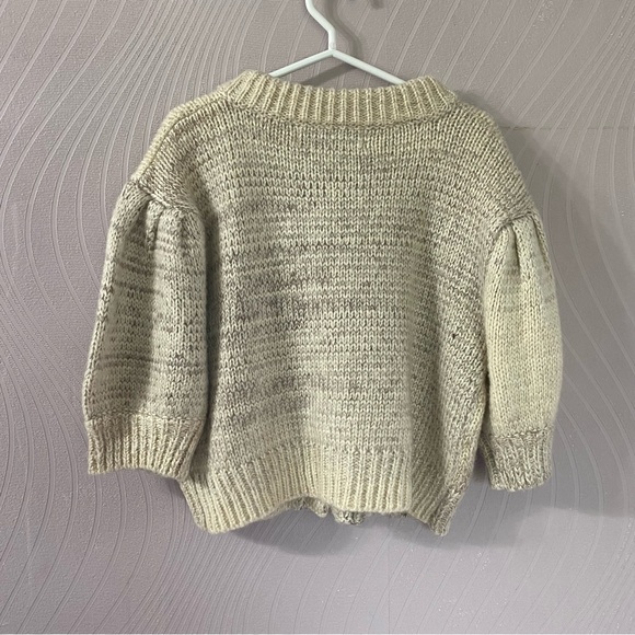 NWOT En Saison Little Cardigan Cropped Wool Size Medium - Picture 2 of 4